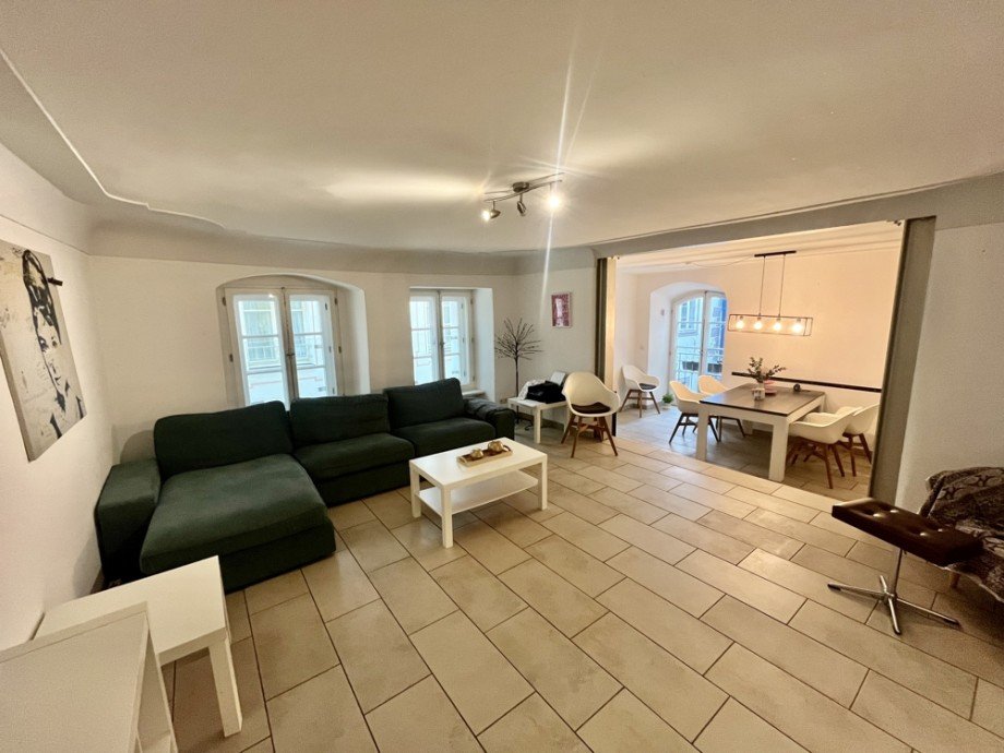 Wohnzimmer Etagenwohnung Passau