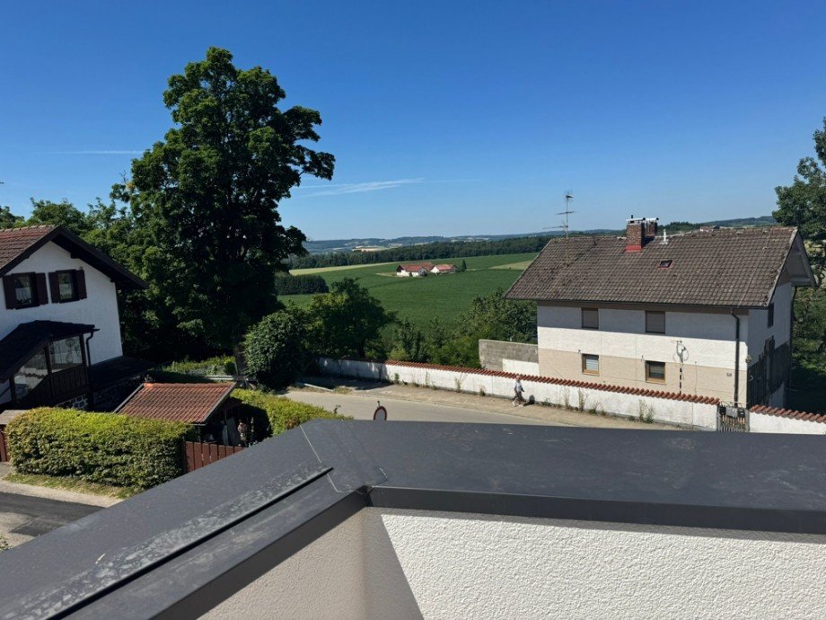 Ausblick Balkon Etagenwohnung Bad Griesbach im Rottal