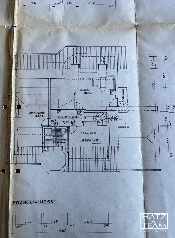 Grundriss DG Einfamilienhaus Thyrnau