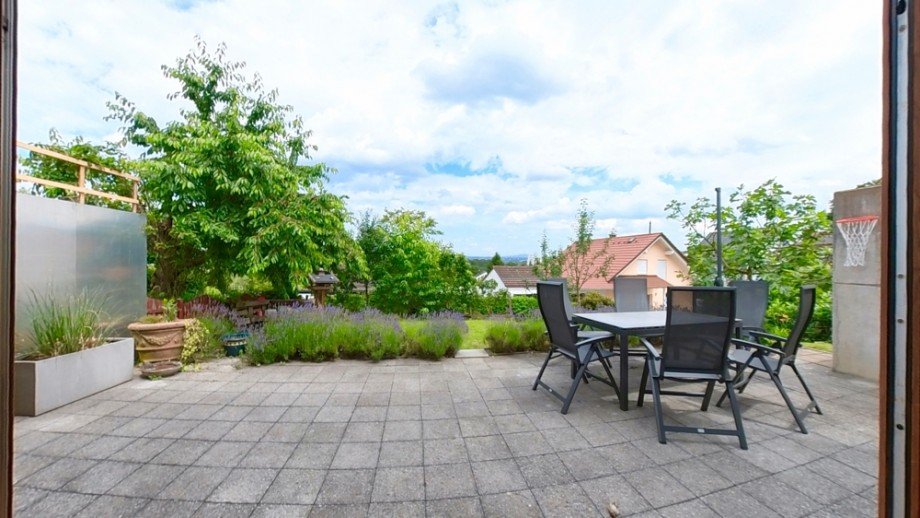 Terrasse Doppelhaush�lfte Passau