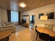Wohnzimmer 2-Zimmer-Altbauwohnung mitten im Passauer Zentrum!