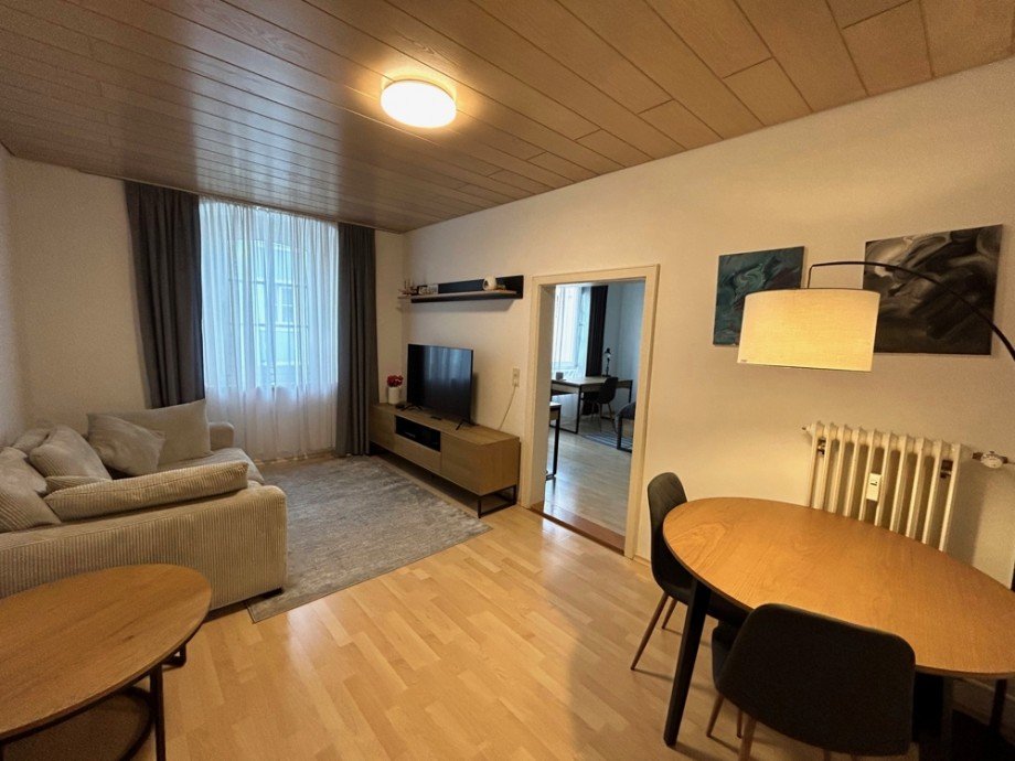 Wohnzimmer Etagenwohnung Passau