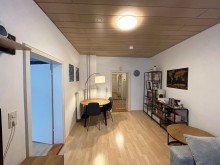Wohnzimmer 2-Zimmer-Altbauwohnung mitten im Passauer Zentrum!