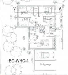Grundriss Wohnung Hochwertige Erdgeschosswohnung mit Terrasse und Garten in exklusiver Wohnlage!