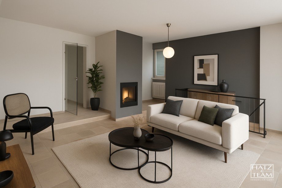 Beispiel-Illustration-KI generiert Doppelhaush�lfte Passau