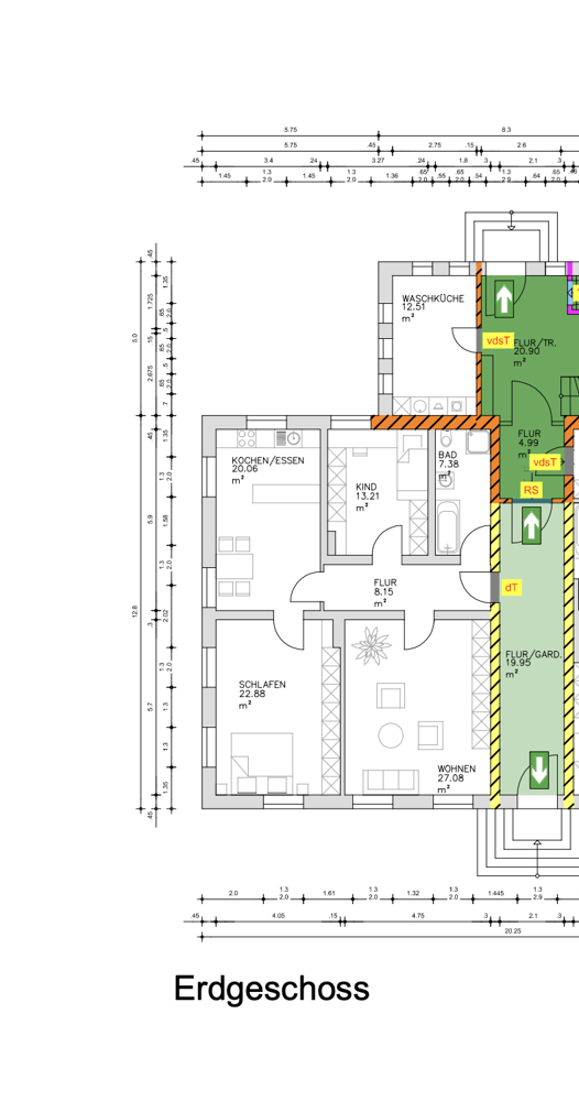 Grundriss Wohnung Erdgeschosswohnung Passau