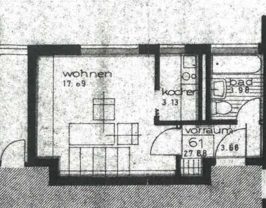 Grundriss Wohnung Etagenwohnung Passau