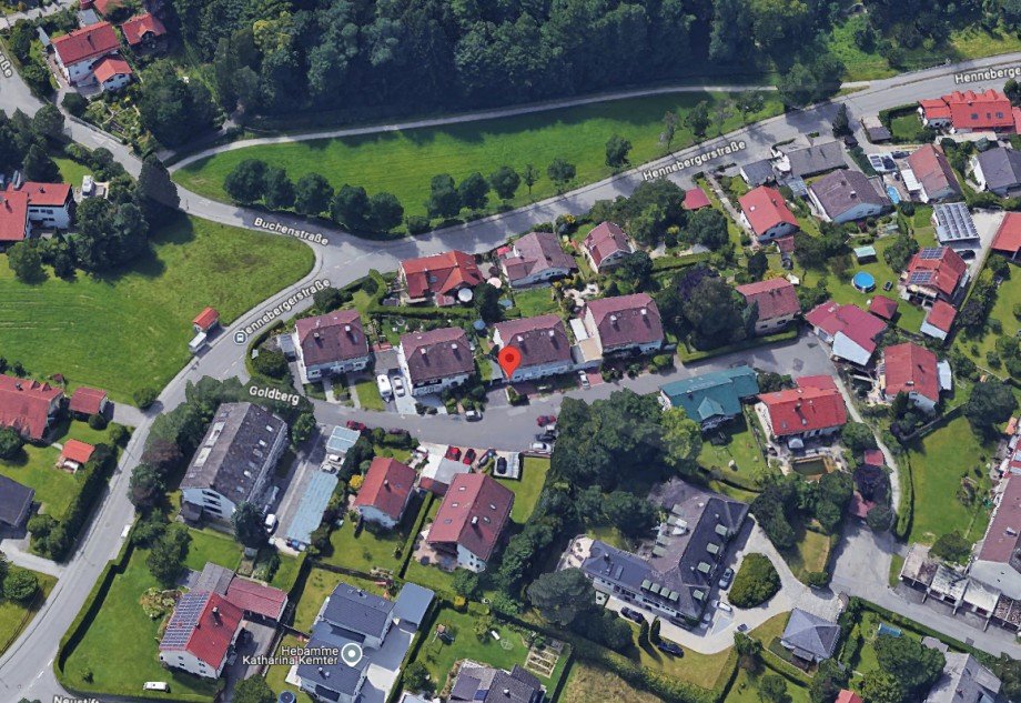 Lageplan Doppelhaush�lfte Passau