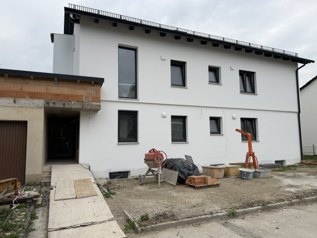 Hausansicht Etagenwohnung Bad F�ssing