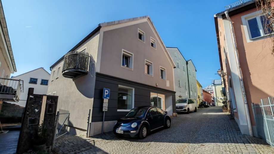 Hausansicht 2 Wohn- / Gesch�ftshaus Waldkirchen