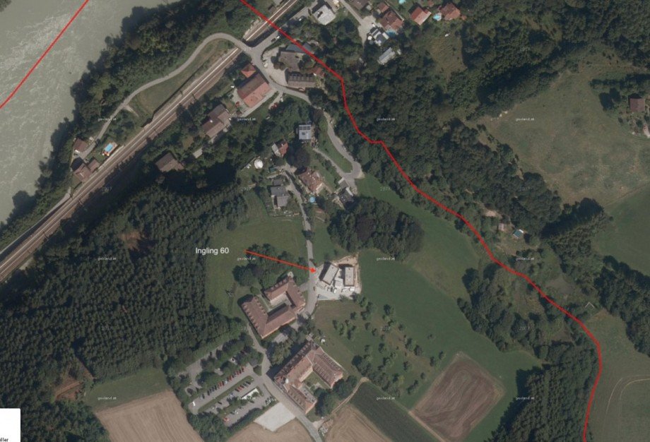 Lageplan Penthousewohnung Schardenberg