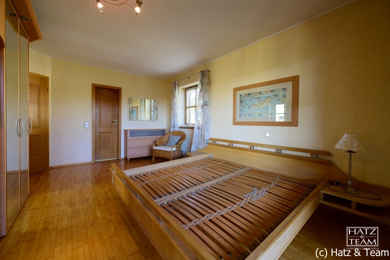Schlafzimmer EG Einfamilienhaus Thyrnau