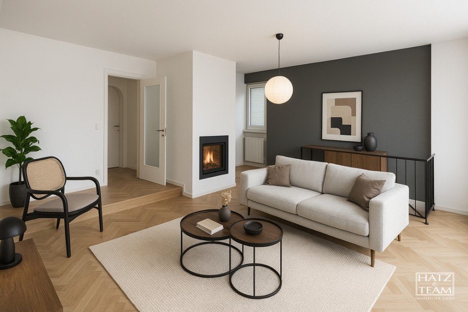 Beispiel-Illustration-KI generiert Doppelhaush�lfte Passau