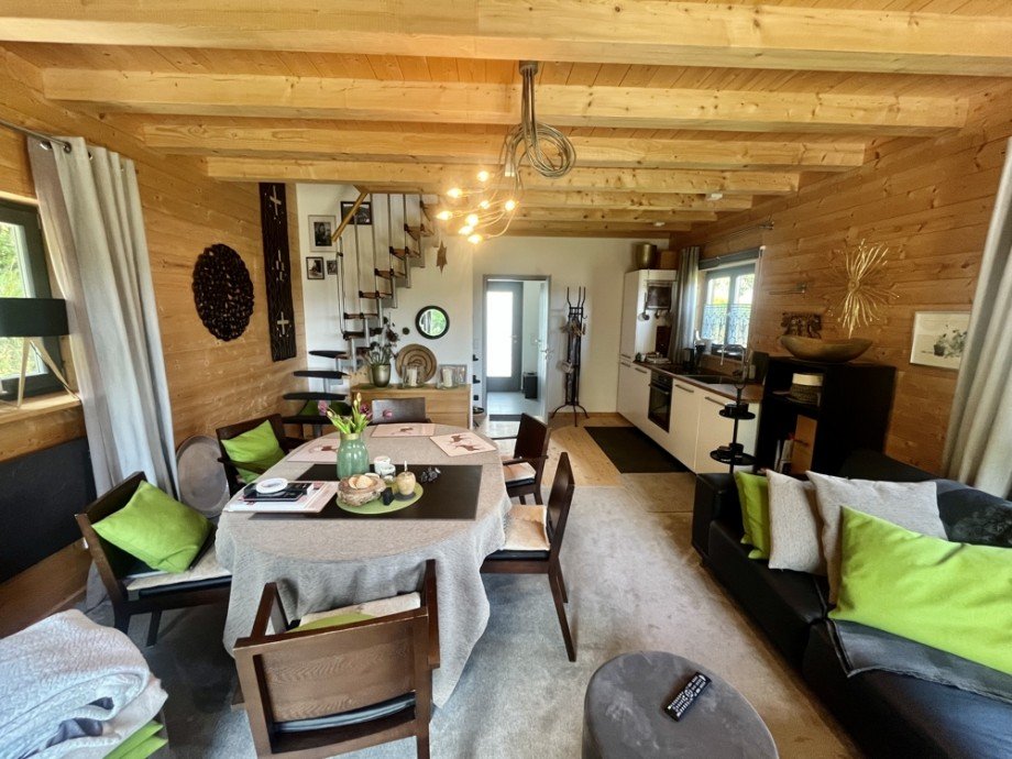 Wohn-Esszimmer Chalet Hauzenberg