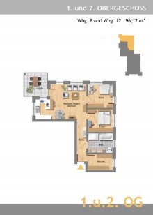 Wohnung 8+12 Projektgrundst�ck mit genehmigter Planung - 14 Wohneinheiten in attraktiver Lage