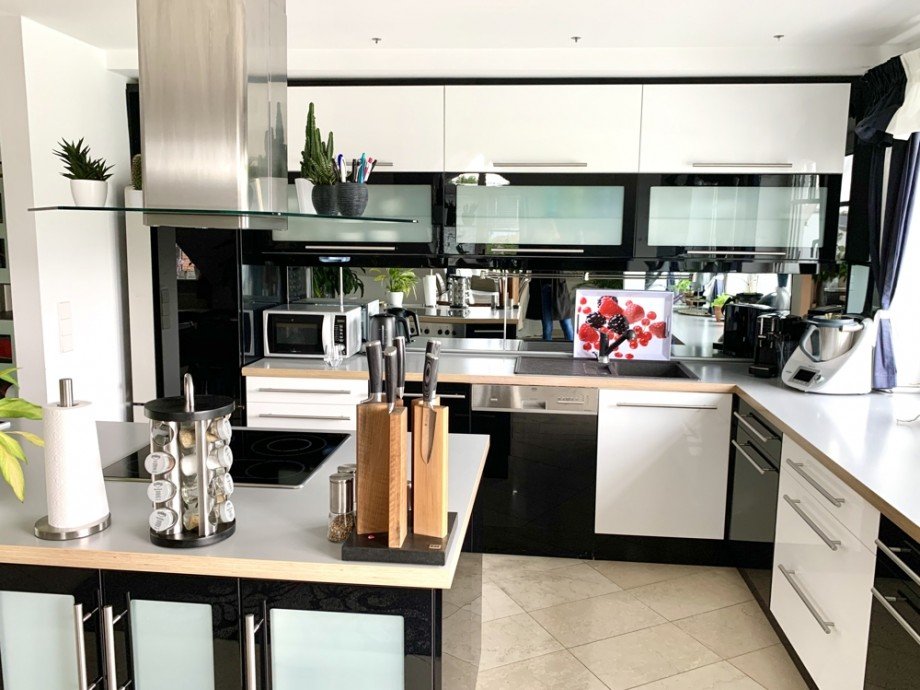 K�che Dachgeschosswohnung Salzweg