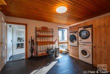 Hauswirtschaftsraum Einziehen. Entspannen. 
Nebenkosten? Erledigt vom eigenen Chalet!