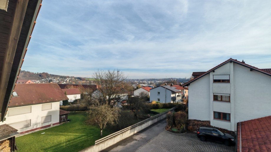 Ausblick Esszimmer Etagenwohnung Passau