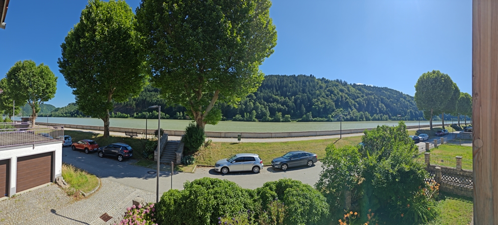 Balkonausblick Etagenwohnung Obernzell