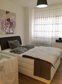 Schlafzimmer Moderne 2-Zimmer-Wohnung direkt am Hauptbahnhof von Passau!