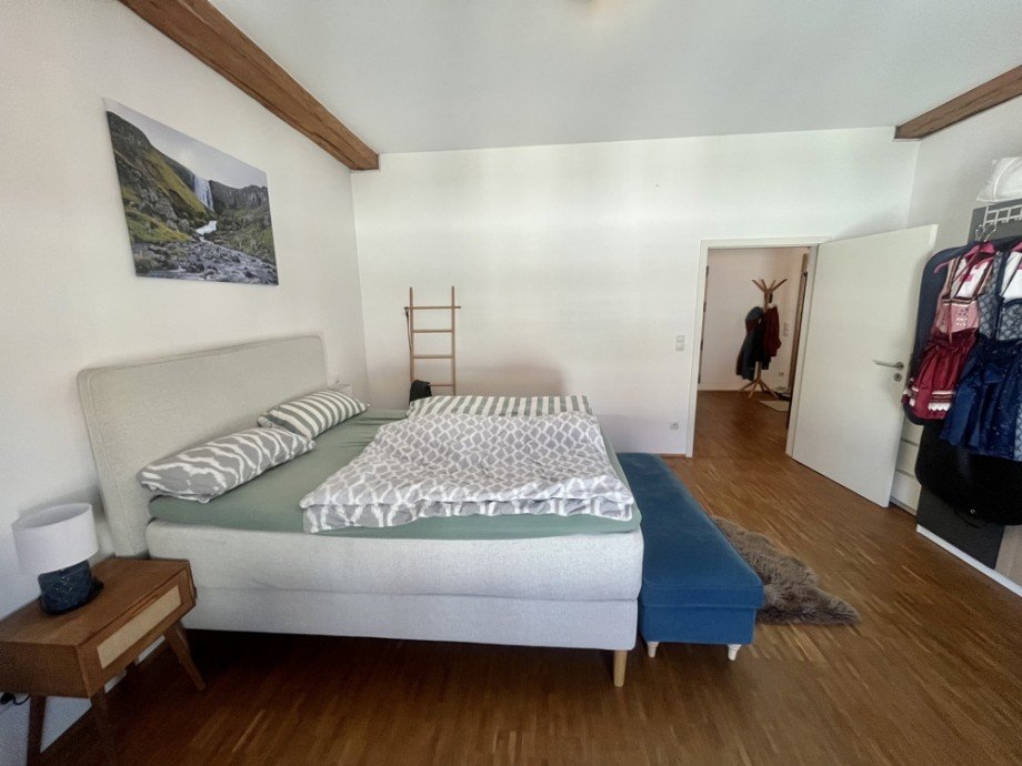 Schlafzimmer Dachgeschosswohnung Passau