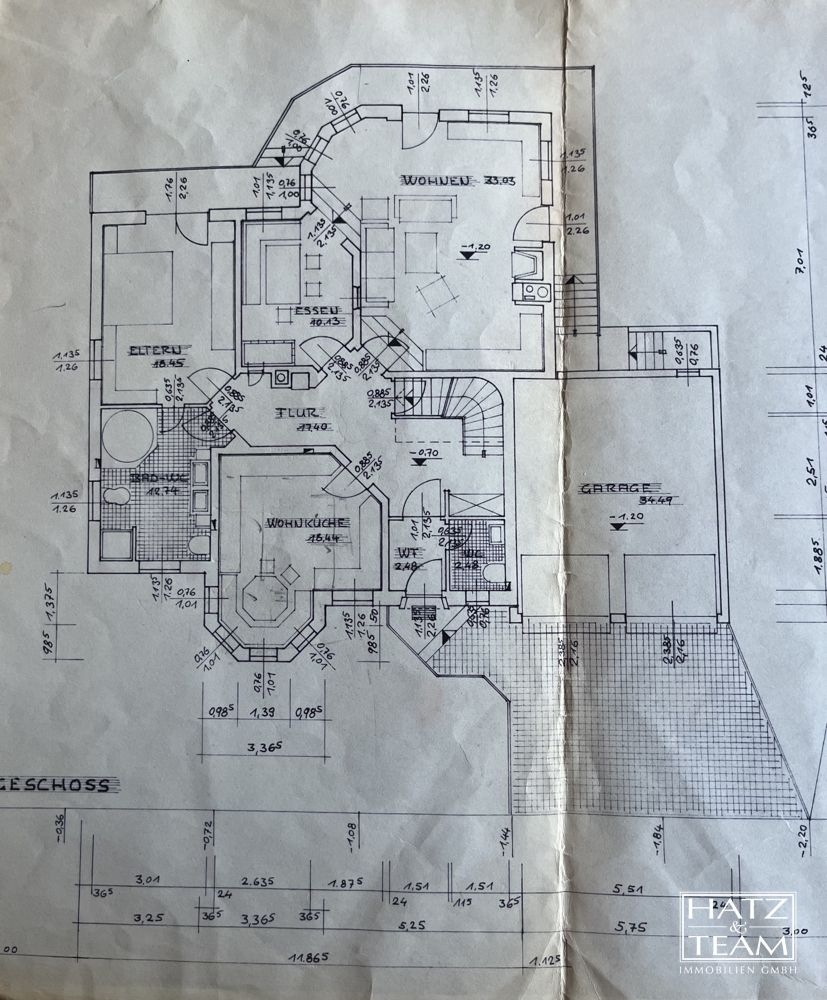 Grundriss EG Einfamilienhaus Thyrnau