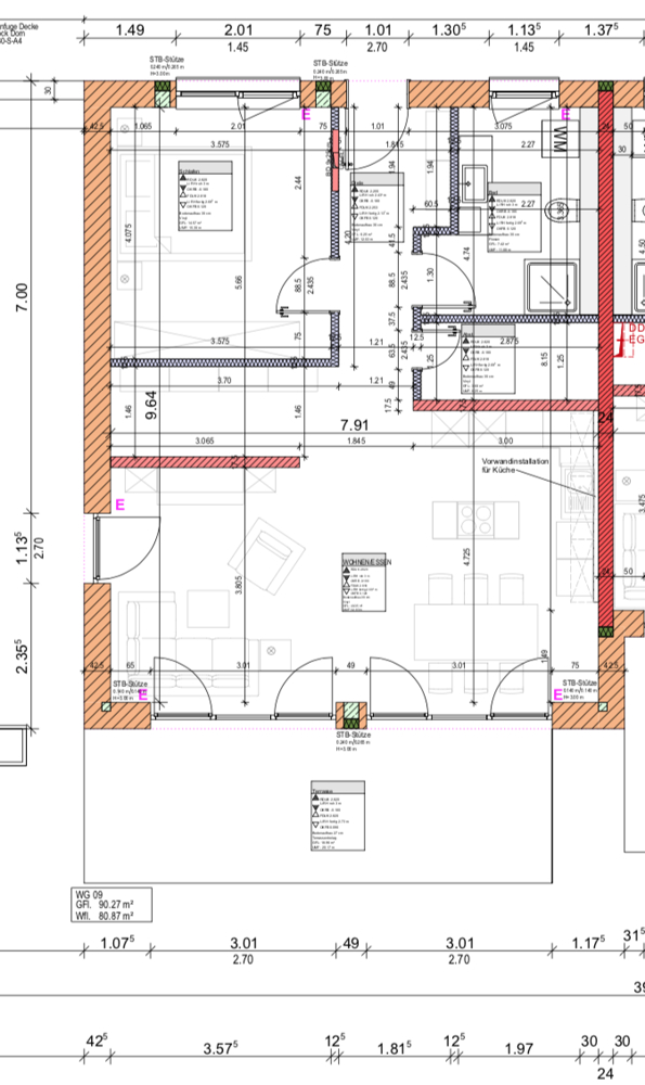 Wohnung 9 Etagenwohnung Bad Griesbach im Rottal