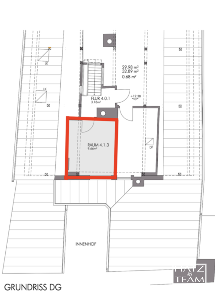 Grundriss Wohnung Etagenwohnung Passau