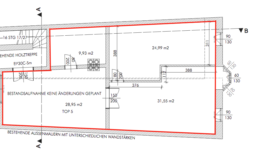 2.OG Wohn- / Gesch�ftshaus Sch�rding