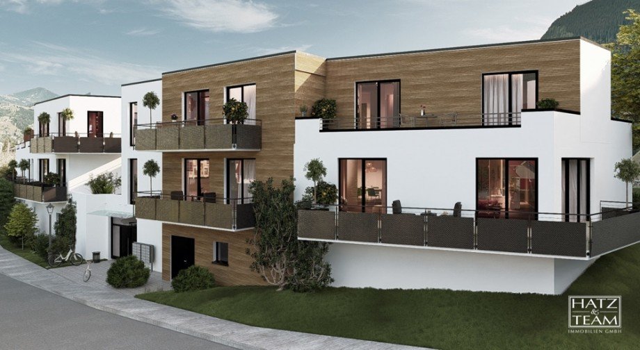 Hausansicht Etagenwohnung Bad Griesbach im Rottal