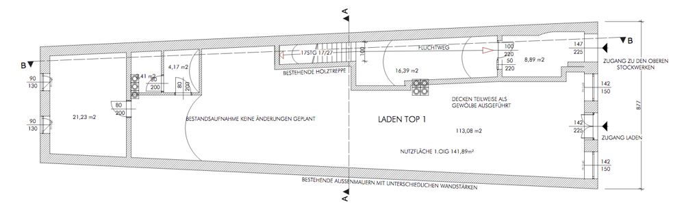 EG/Laden Wohn- / Gesch�ftshaus Sch�rding