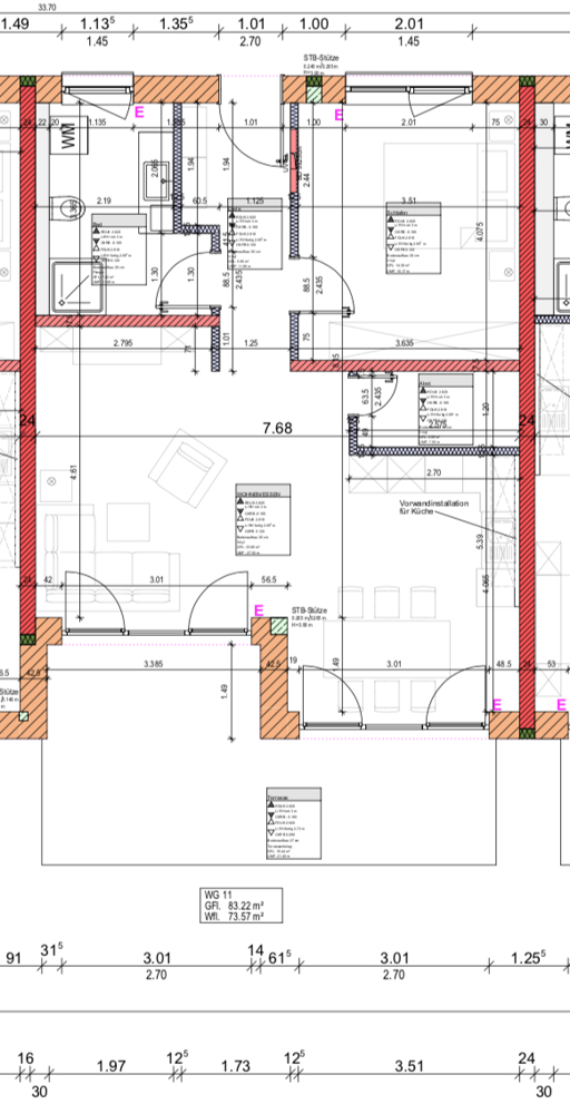 Wohnung 11 Etagenwohnung Bad Griesbach im Rottal