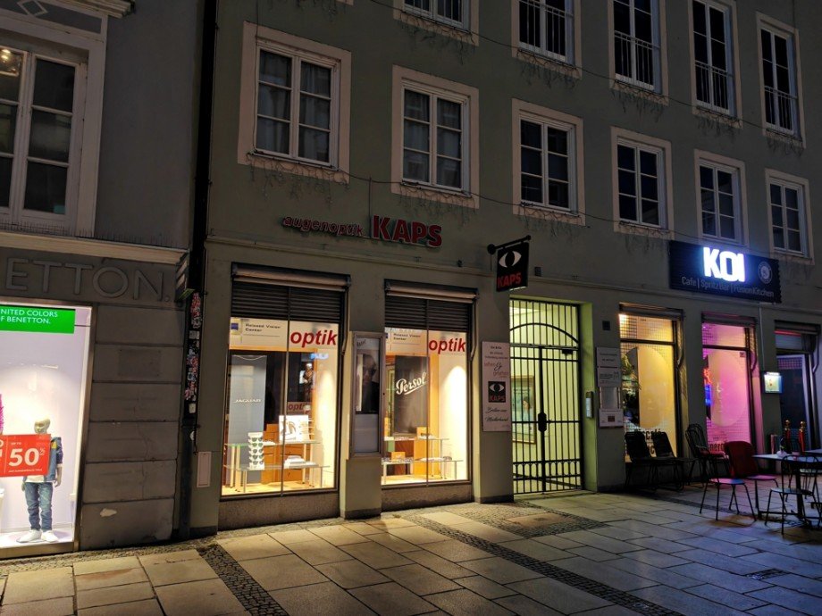 Au�enansicht Einzelhandelsladen Passau
