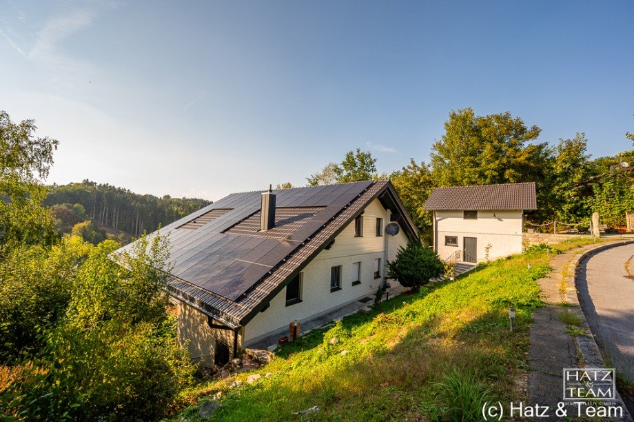 Au�enansicht Einfamilienhaus Hutthurm