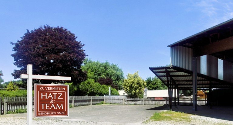 Hatz & Team Immobilien GmbH Ortenburg Halle / Lager / Produktion Ab sofort verf�gbar - Offene und �berdachte Lagerfl�che in Ortenburg mit insgesamt 230 m� !