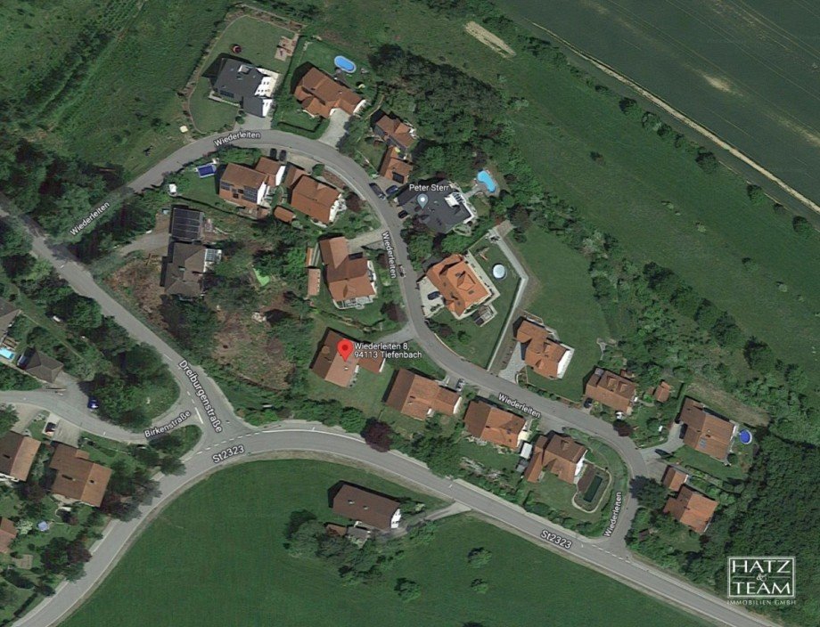 Lageansicht Zweifamilienhaus Tiefenbach