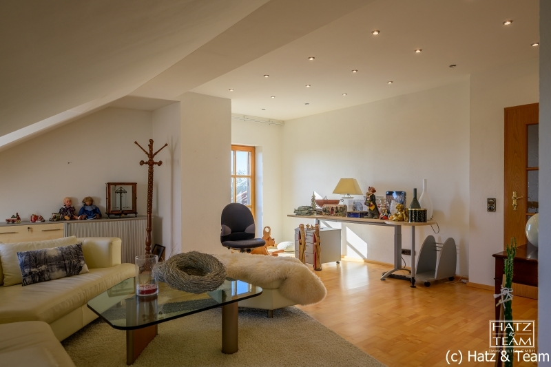 Wohnzimmer OG Einfamilienhaus Thyrnau