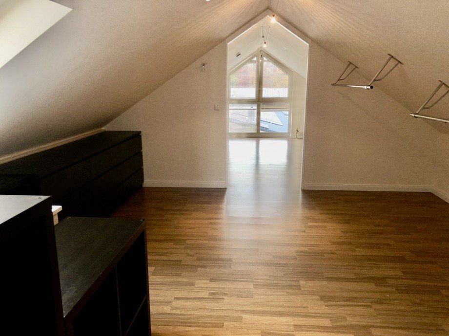 Schlafzimmer Dachgeschosswohnung Salzweg