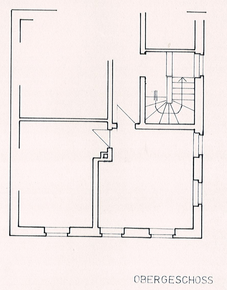 Grundriss OG Wohn- / Gesch�ftshaus Waldkirchen
