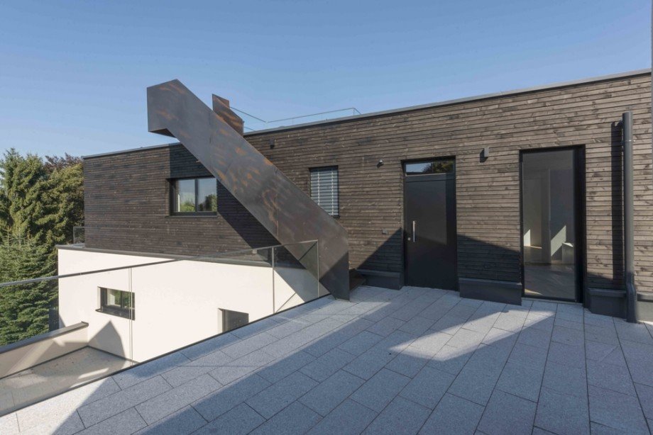 Zugang Dachterrasse Penthousewohnung Schardenberg