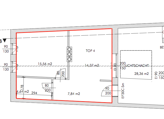 2.OG Wohn- / Gesch�ftshaus Sch�rding