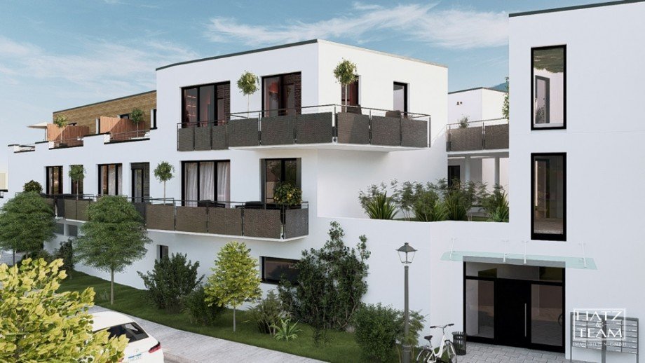 Hausansicht Etagenwohnung Bad Griesbach im Rottal