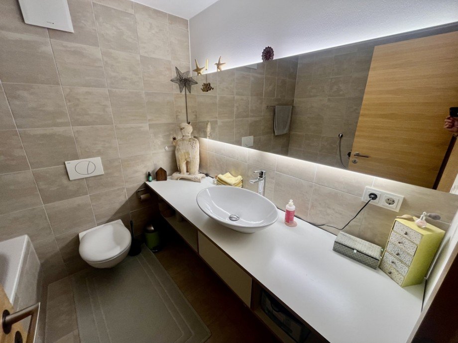 Badezimmer mit Wanne Etagenwohnung Passau