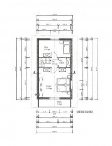 Grundriss Obergeschoss Verkauft! Stilvolles Chalet in erh�hter Lage mit traumhaftem Panoramablick �ber Hauzenberg!