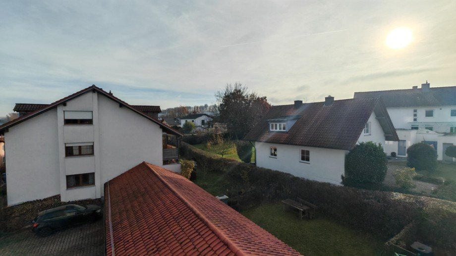 Ausblick Esszimmer Etagenwohnung Passau