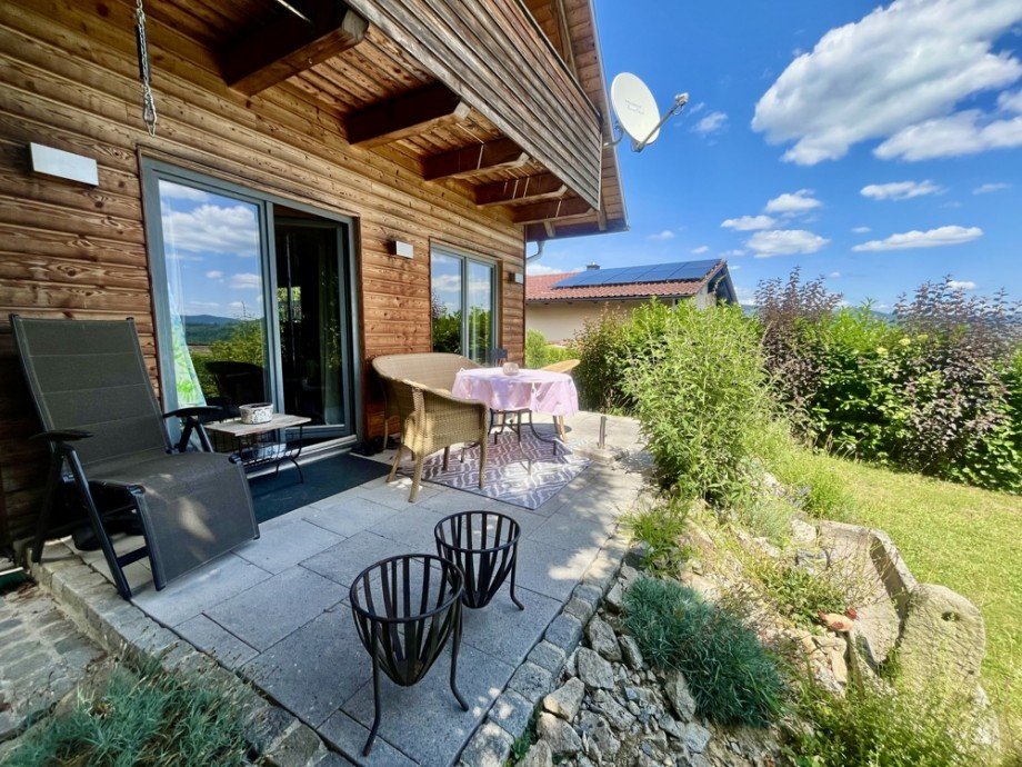 Terrasse Chalet Hauzenberg