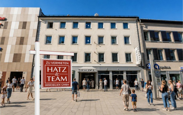Hatz & Team Immobilien GmbH Passau Ladenlokal 1A Ladenfl�che in Passauer Fu�g�ngerzone - 217 m�