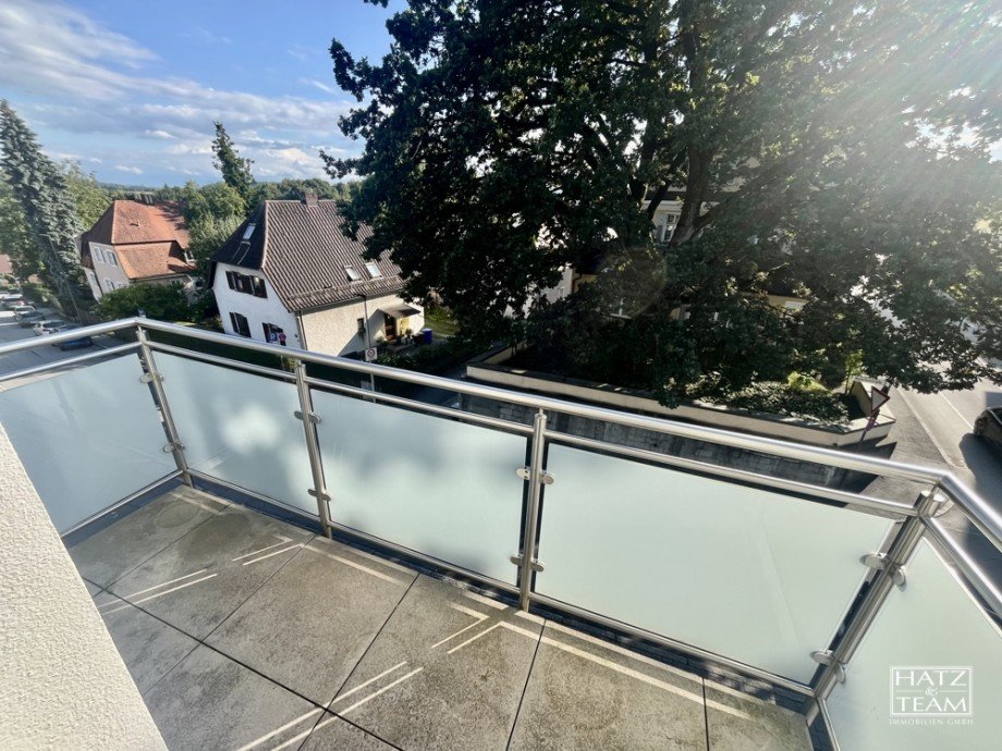 Balkon Dachgeschosswohnung Passau