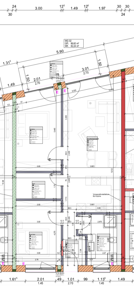Wohnung 2 Etagenwohnung Bad Griesbach im Rottal