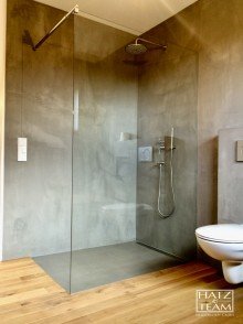 Badezimmer Moderne, hochwertige 2-Zimmer-Wohnung mit Terrasse und tollem Blick auf Passau!